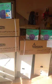 آبگرمکن دیواری بوتان اکبند و کارکرده و غیره