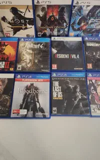 دیسک های بازی ps5 و ps4