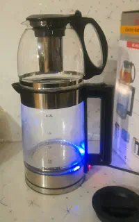 چای ساز روهمی مارک بوش چراغ دار چایی ساز شیشه ای