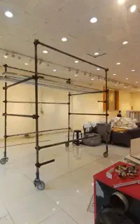 نصب واجاره  (( داربست فلزی ایمنی بالا توافقی))