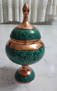 شکلات خوری و شیرینی خوری مسی