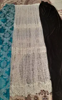 پرده ی پذیرایی در حد نو