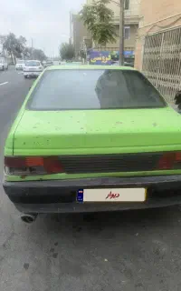 تاکسی روا مدل 87فنی سالم گردشی