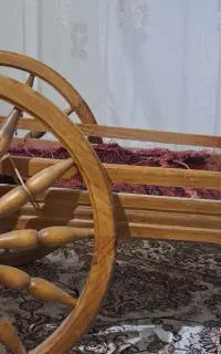 گاری چوبی