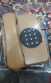 دو عددگوشی تلفن قدیمی کلکسیونی