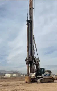 حفاری شمع ساختمان ها و پلها در  کل استان مازندران