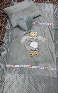 سرویس روتختی مخمل یک. نفره بچه گانه