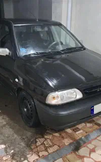 پراید مدل۸۸ یک لکه رنگ دوگانه کارخونه
