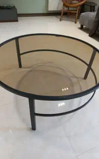 میز گرد فلزی