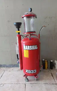 تعویض روغن با دستگاه ساکشن
