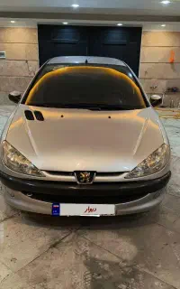 پژو 206 مدل 86 درجه یک