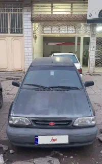 پراید مدل ۸۷ دوگانه دستی