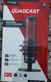 میکروفن گیمینگ هایپر ایکس Hyperx Quadcast