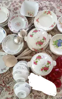 ظروف ملامین و شیشه ای