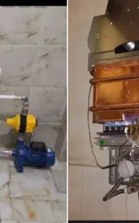 تعمیرآبگرمکن،نصب،پمپ آب،لوله کشی نصب شیرالات