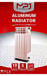 رادیاتور 5 پره آلومینیومی MPJ