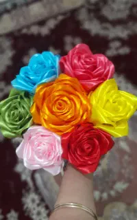 گل رنگی رنگی