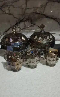 استکان هفت رنگ سه بعدی