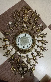 ساعت برنز کلاسیک دیواری