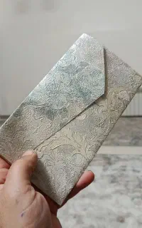 پاکت پول کادویی شیک و برجسته با کاغذدیواری خارجی