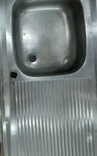 یک عدد سینک رو کار کاسه راست
