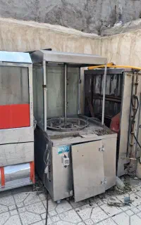 فرکباب ترکی صنعتی ۴ سیخه تمام استیل خیلی محکم