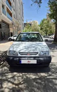 پراید صبا مدل ۱۳۸۸ بیرنگ شاسی سالم