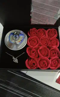 باکس کادویی  گردنبند مروارید عشق پرداخت درب منزل