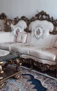 مبلمان وسرویس غذاخوری سلطنتی