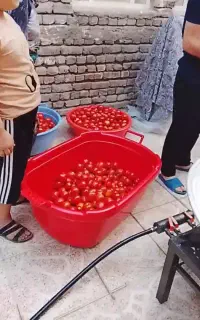 ابگیری گوجه سیار بدونه نیاز به برق