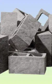 بلوک دیواری ته پر و خالی