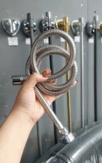 شلنگ آفتابه کروم ABS