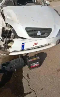 تیبا ۱ EX تصادفی