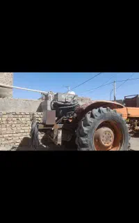 جوشکاری وبرشکاری سیار با تراکتور