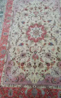 فرش دستبافت نقشه علیا جفت ۶ متری
