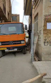 حمل مصالح ساختمانی خاور کمپرسی