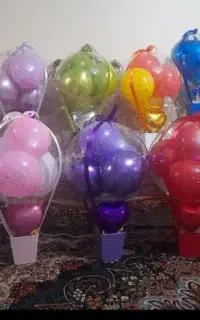 بوبو بالن با رنگبندی بادکنک