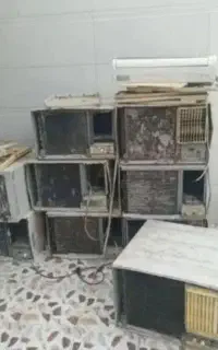 فروش و خرید خریدار کولر سخته سالم اوراقی درب منزل