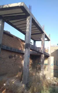 یک باب اسکلت مغازه تجاری