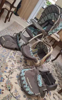 ست کامل نوزادی ، برندbaby trend  آمریکایی