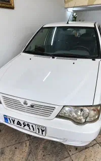 پراید ۱۱۱ SE مدل ۹۸ سفید 105 کار +برگه کارشناسی