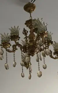 لوستر برنجی
