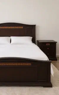 سرویس تخت خواب دو نفره همراه با تشک