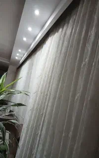 پرده پارچه ای شاین دار