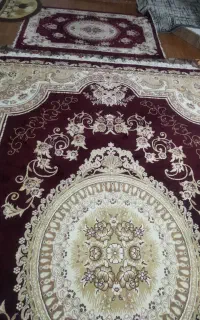 فرش دو تخته ۱۲متری بدون سوختگی تمیز