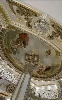 نقاشی‌.آینه کاری پتینه. ترموال.قاب بندی