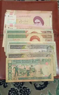 اسکناس تعدادی مختلف