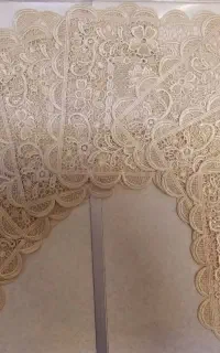 رومیزی گیپور ابریشمی