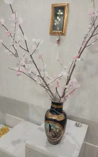 شکوفه با شمع