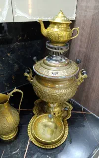 سماور طلایی
